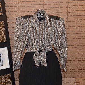 Vintage Jordan New York Button up blouse